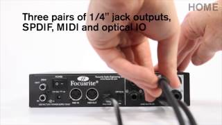 Focusrite Saffire Pro 24 FireWire Audio Interface Overview | Full Compass