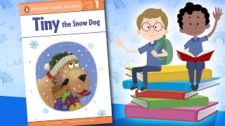 JCCA Reads Tiny the Snow dog