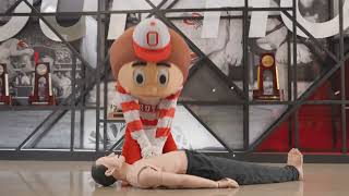Brutus Buckeye: 30 Seconds to Learn Hands‑Only CPR | Be a Lifesaver | American Heart Association