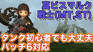 【FF14暁月】真ビスマルクに戦士(タンク)で挑戦【タンク初心者入門 パッチ6対応2023年版】