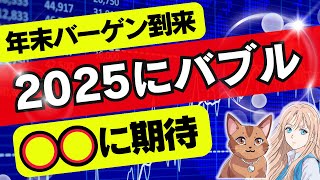 【2025年にバブル到来】年末年始は絶好調。急落時に仕込めたかな【株式投資,NISA,資産運用,FIRE,セミリタイア】豊かになって自由になろう！