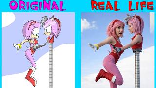 Finishing Move! | Sonic The Hedgehog 3 Animation | REAL LIFE vs ORIGINAL