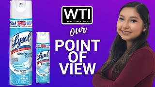 Lysol Disinfectant Spray| Our Point Of View
