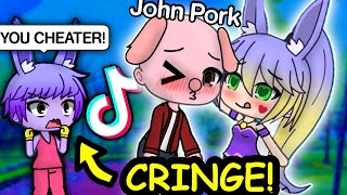 Gacha Life TikTok CRINGE: JOHN PORK FANGIRL!?