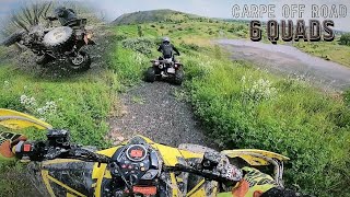 QUAD : KYMCO MAXXER 300 - KXR 250 - 700 RAPTOR - ACCES 450 TRITON - POLARIS 500 SCRAMBLER