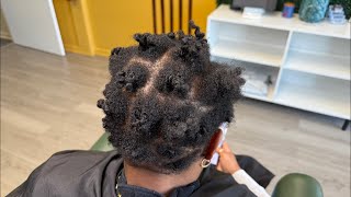 Live Salon Transformation: From Natural to Relaxed โ Watch the Stunning Makeover!