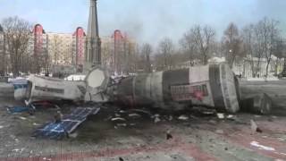 21 декабря 2012, Полоцк, падение беларуского спутника