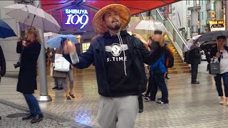 渋谷109にてSHOがフリースタイルラップしたが警備員に怒られる SHO FREESTYLE TV Part 58