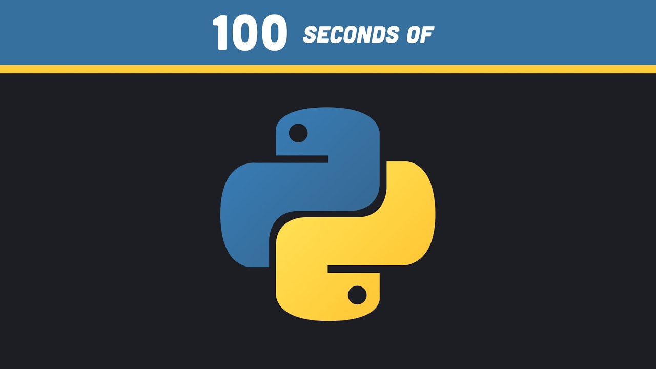 Python In 100 Seconds Youtube