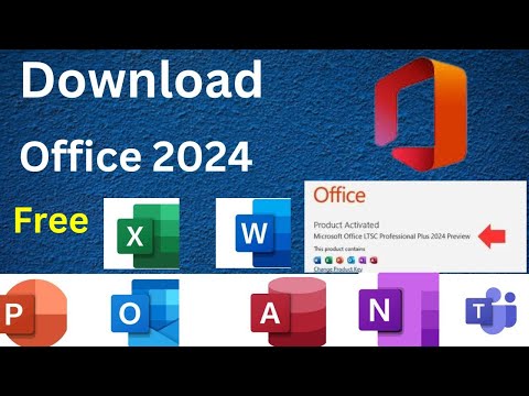 Descargue e instale Office 2024 desde Microsoft gratis Descargue MS Word, Excel, PowerPoint Windows 10