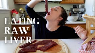 EATING RAW LIVER | how to make raw liver shots/pills | Pro Metabolic | Sally Hand