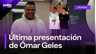 Este es el último video de Ómar Geles cantando en tarima: estuvo junto a Silvestre Dangond | Pulzo
