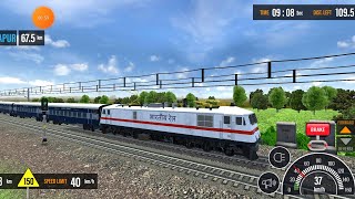 22387/BLACK DIAMOND EXPRESS - HOWRAH TO ASANSOL - WAP7 ICF BLUE #train