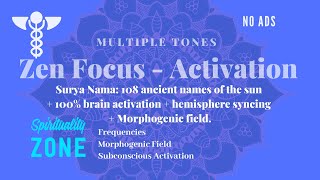 Zen Focus Activation: Surya Nama + Brain Activation + Morphogenic Field