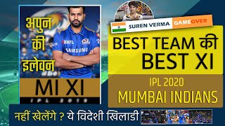 MI XI 2020: IPL Practice, Rohit Sharma Best Playing 11, IPL 2020 Foreign Players In Mumbai Indians