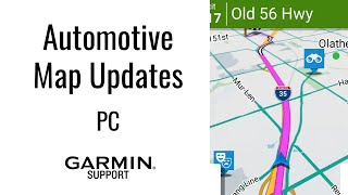 Automotive Map Updates (PC) | Garmin Support