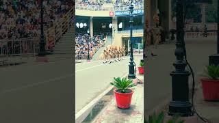 Wagah Attari Border: Retreat Ceremony Mahila Parade Video today Live 🔥💪💥