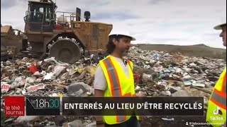 Recyclage au Québec : La Triste Réalité de l'Enfouissement