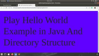 Play Hello World Example Part-1
