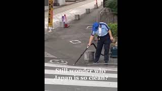 Why Japan is so clean. #short #japan