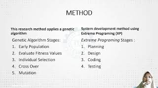 COURSE SCHEDULING SYSTEM USES GENETIC ALGORITHM