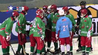 USA Bandy VS Belarus 2016 Bandy VM