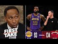 FIRST TAKE | I’m embarrassed for the Lakers - Stephen A. slams JJ Redick after blowout loss to Heat