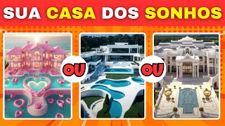 😍 O Que Você PREFERE? Construa Sua Casa dos Sonhos 🏡🌈