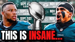 The NFL just PUNISHED the Philadelphia Eagles with their 2025 Schedule but it DOESN’T MATTER…