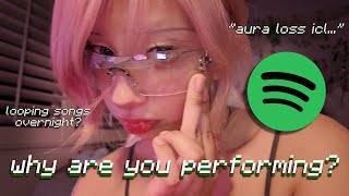 stop planning your spotify wrapped.