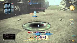 ff14 フロントライン　vs黒魔道士