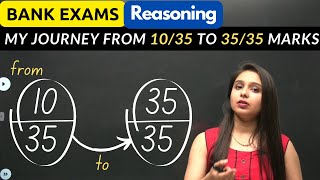 My Journey from 10 marks to 35 marks out of 35 | Reasoning | Parul Gera | Puzzle Pro