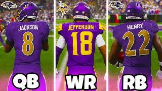 I Built a Purple Team Super Team on Madden 26!