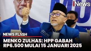 Pemerintah Tetapkan HPP Gabah Naik Jadi Rp6.500 Berlaku 15 Januari 2025 | News Flash