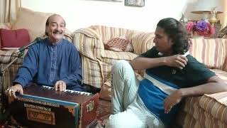kahan aake rukne the raaste Ghazal By   Shakeel Saeed Ghulam Ali Khan live mehfil with Kalay Khan G