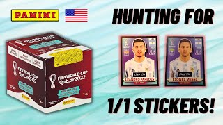 PARALLEL HUNTING! Panini World Cup 2022 sticker box opening - USA EDITION!