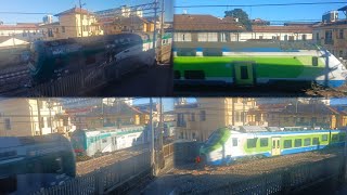 TRENI SULLA LINEA MILANO - DOMODOSSOLA (STAZIONE DI LEGNANO)