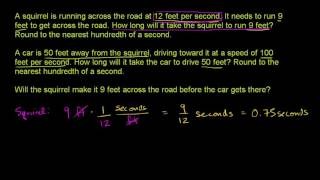 Multi-step unit conversion word problem | Introduction to algebra | Algebra I | Khan Academy