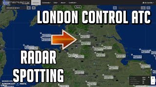 London Control ATC Swanwick En Route Aircraft Radarspotting Opensky Flight Radar