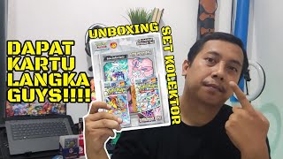 DAPAT KARTU LANGKA RAHASIA DARI SET KOLEKTOR BIMBINGAN RASI - Unboxing Kartu Pokemon TCG Indonesia