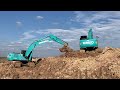 3พี่น้องร่วมด้วยช่วยกัน ขุดอ่างเก็บน้ำหนองข้างใหญ่ ทีมนี้งานออกไวมากครับ excavator ep.923