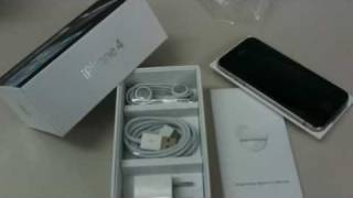 iPhone 4 Unboxing - Made with the iMovie App