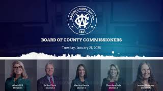 Board of County Commissioners | January 21, 2025