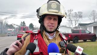 Incendie majeur à Chicoutimi-Nord