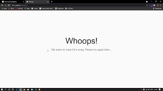 Installing CodeIgniter 4 in XAMPP + Fixing 'Whoops! We Seem to Have a Problem' Error