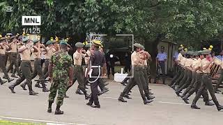 Future leaders of Mother Sri ශ්‍රී Lanka - National Cadet Corp joining 77th Independence parade