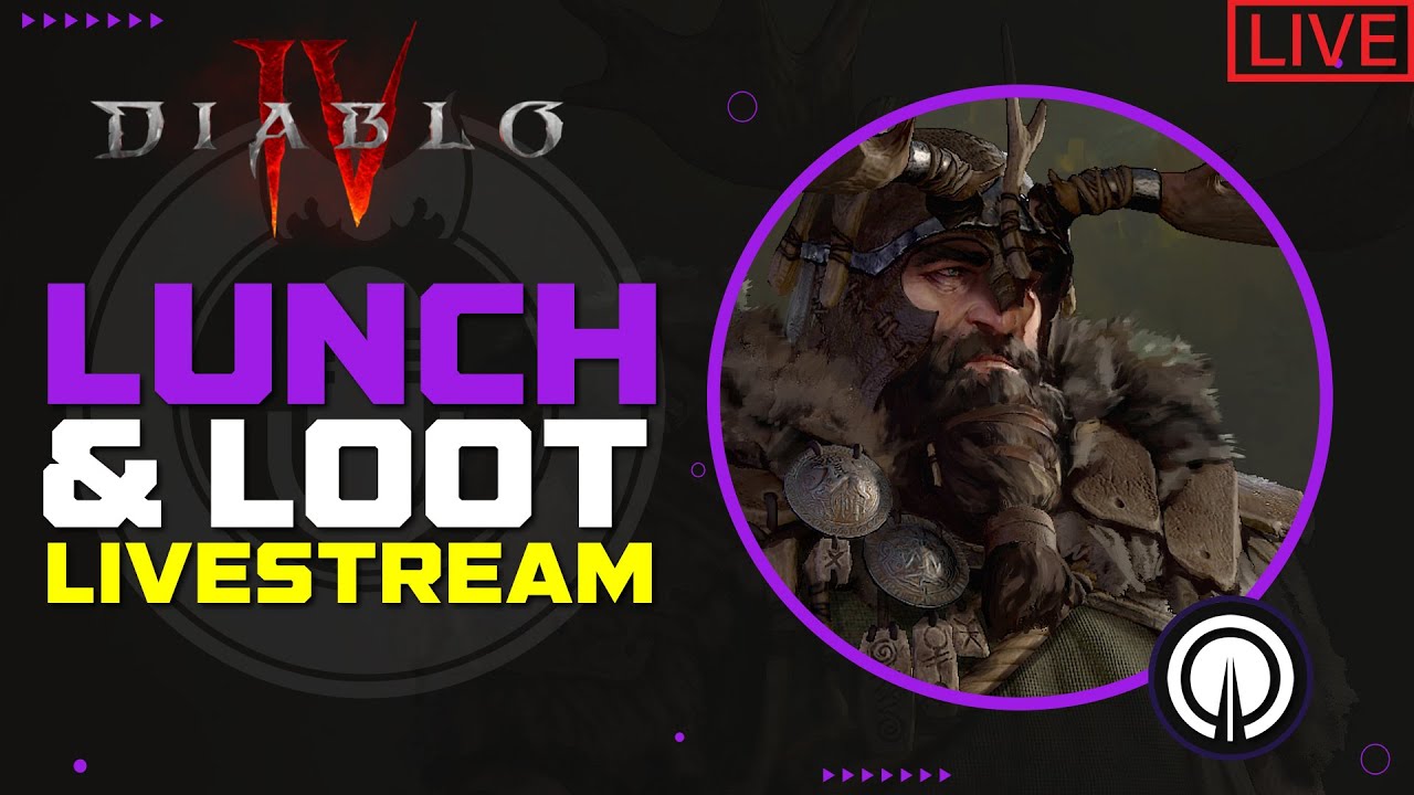 Diablo 4: Lunch & Loot Livestream | Live Show - YouTube