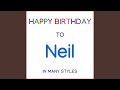 Happy Birthday To Neil - Hard Rock