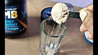 Whey protein for beginners || muscleblaze whey energy review