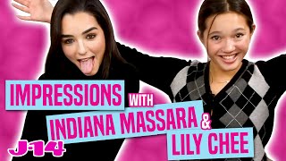 Chicken Girls Stars Lily Chee and Indiana Massara Do Impressions of Kylie Jenner